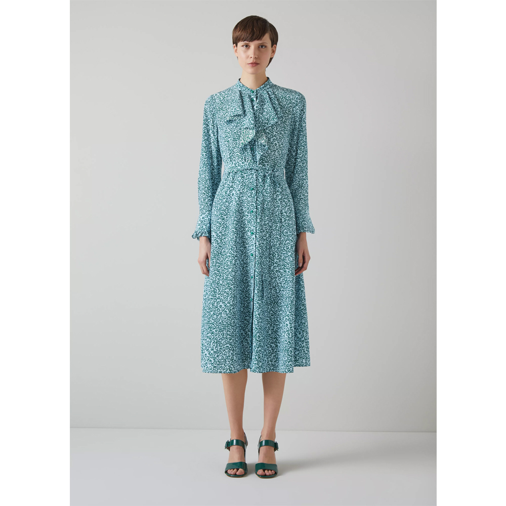 Lk bennett hotsell blue floral dress